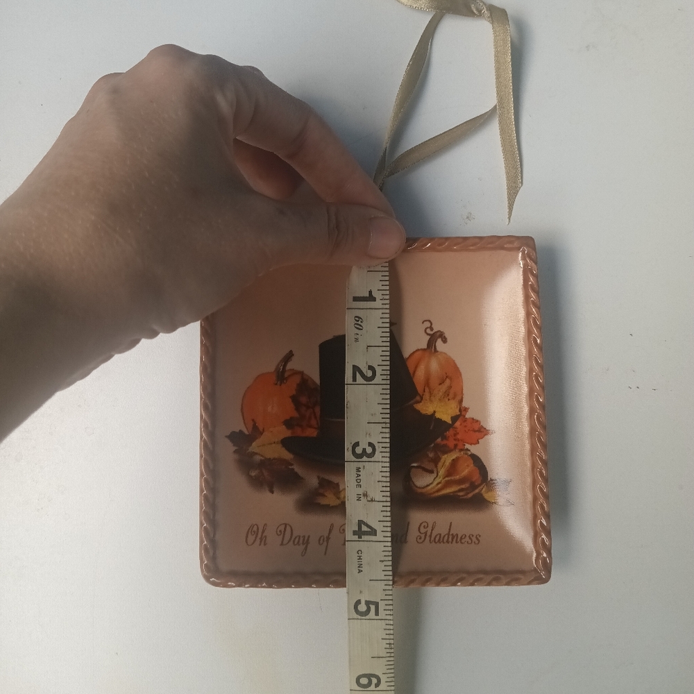 Thanksgiving Decorative Hanging Plaque - Picture 9 of 9